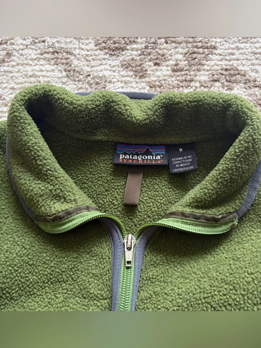Vintage Patagonia Synchilla 1/4 Zip Fleece Pullover
